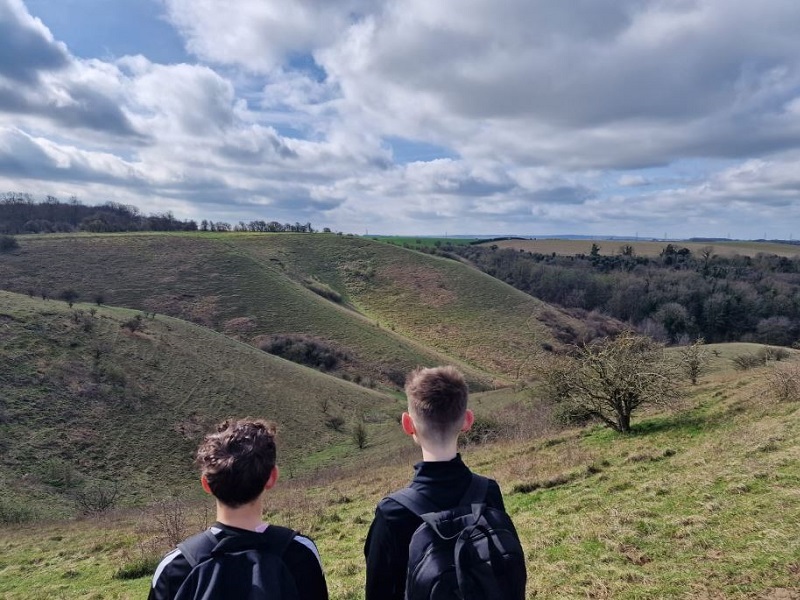 mason-and-elliott-training-for-their-snowdon-hike