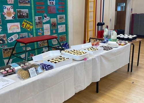 cakes-set-up-in-school-gym