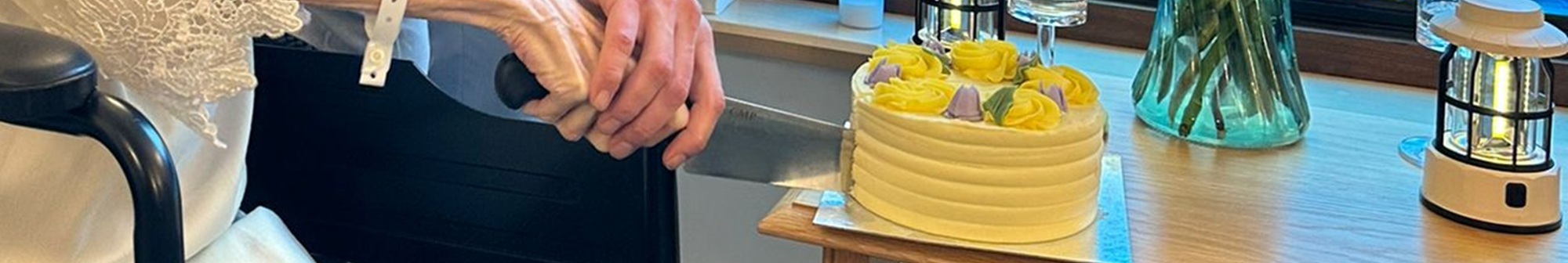 close-up-of-sheena-and-josephs-hands-cutting-their-wedding-cake
