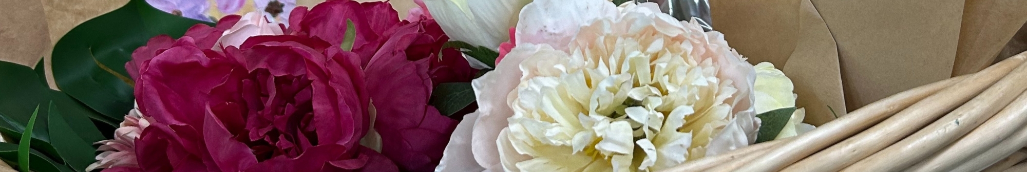 pink-flowers-in-a-wicker-basket